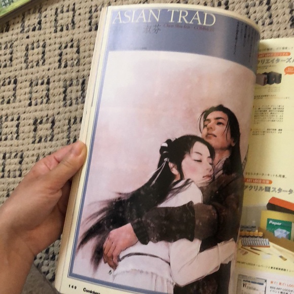 Vintage Comickers Japanese Illustration Art Magazine 2001 Vol 27 - Picture 8 of 9